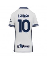 Ženske Nogometnih dresov Inter Milan Lautaro Martinez #10 Gostujoči 2024-25 Kratki rokavi